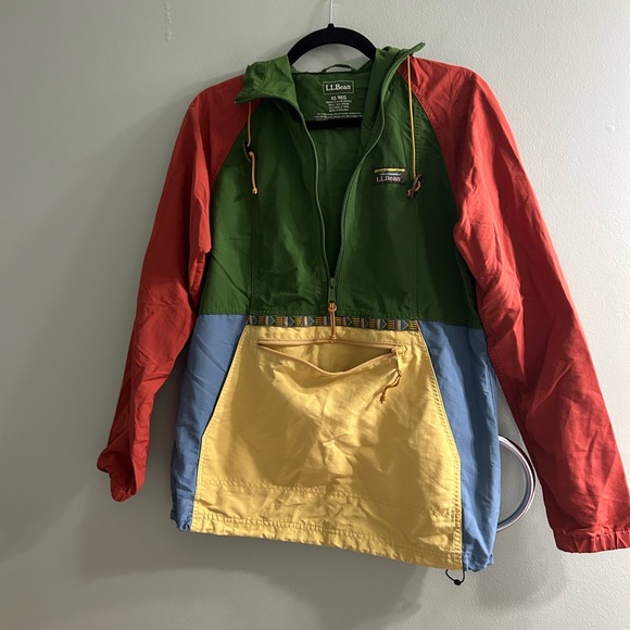 L.L.Bean Women's Mountain Classic Anorak multi-color - Picture 2 of 6